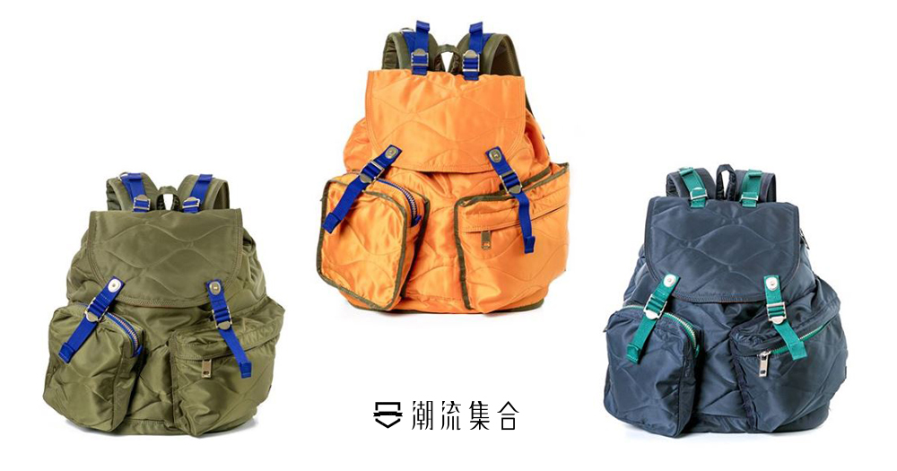 日本品牌sacai x PORTER 推出聯名背包及腰包，4款顏色同樣吸引！